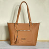 Elegant Brown Tote Handbag for Women