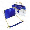 Ladies transparent Purse with mini purse