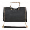 Ladies Handbag with Gold Handle & Chain Strap
