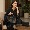 Ladies transparent Purse with mini purse