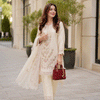 Luxury red Quilted Mini Handbag with Cherry Charm