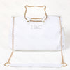 Ladies Handbag with Gold Handle & Chain Strap